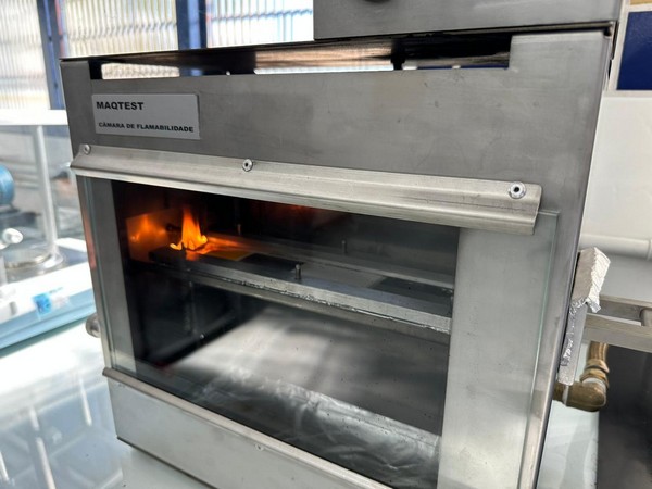 Ensaio de flamabilidade ul 94